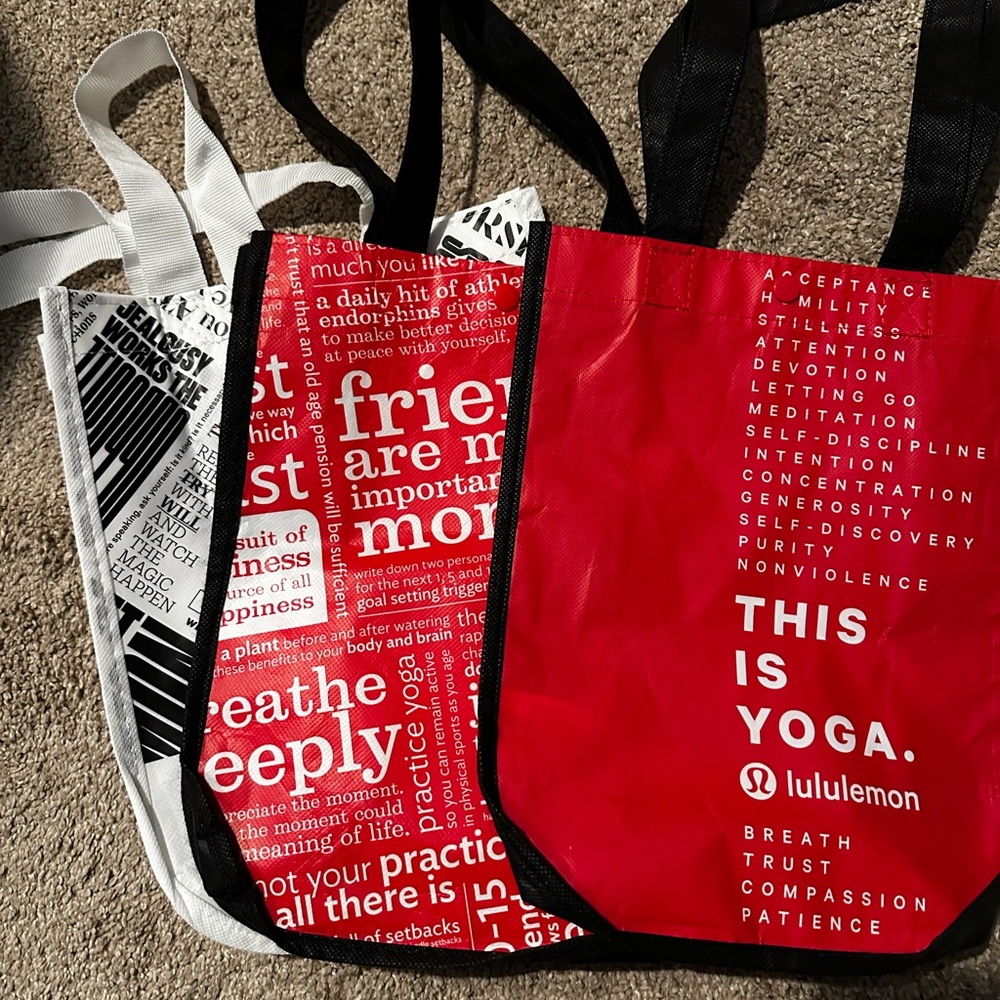 COPY - 10 NEW lululemon shopper bags small size